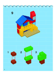 LEGO 3597 instructions page 6 – build guide