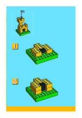 LEGO 3600 instructions page 9 – build guide