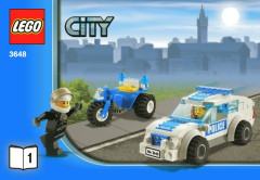 LEGO 3648 instructions page 1 – build guide
