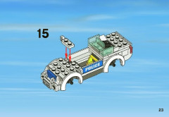 LEGO 3648 instructions page 23 – build guide