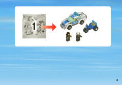 LEGO 3648 instructions page 3 – build guide