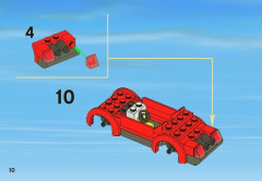 LEGO 3648 instructions page 10 – build guide