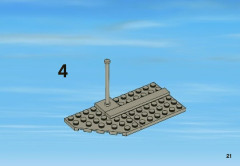LEGO 3648 instructions page 21 – build guide
