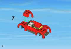 LEGO 3648 instructions page 6 – build guide