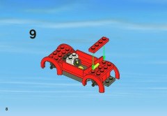 LEGO 3648 instructions page 8 – build guide