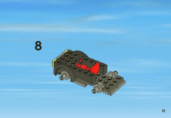 LEGO 3658 instructions page 11 – build guide