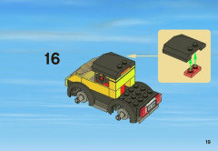 LEGO 3658 instructions page 19 – build guide