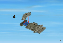 LEGO 3658 instructions page 7 – build guide