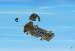 LEGO 3658 instructions page 9 – build guide