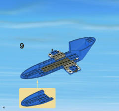 LEGO 3658 instructions page 10 – build guide