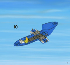 LEGO 3658 instructions page 11 – build guide