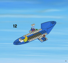 LEGO 3658 instructions page 13 – build guide