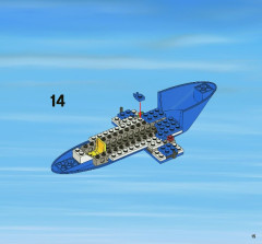 LEGO 3658 instructions page 15 – build guide