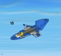 LEGO 3658 instructions page 16 – build guide