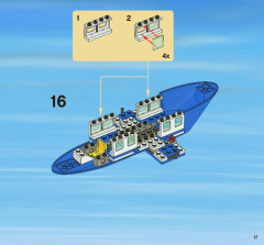 LEGO 3658 instructions page 17 – build guide
