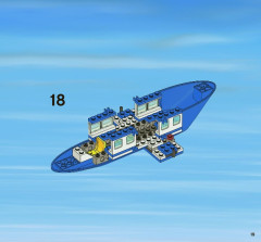 LEGO 3658 instructions page 19 – build guide