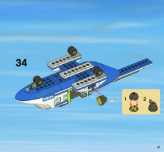 LEGO 3658 instructions page 37 – build guide