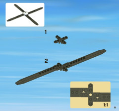 LEGO 3658 instructions page 53 – build guide