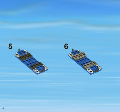 LEGO 3658 instructions page 6 – build guide