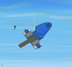 LEGO 3658 instructions page 8 – build guide