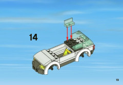 LEGO 3661 instructions page 19 – build guide