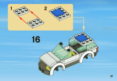 LEGO 3661 instructions page 21 – build guide