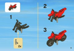 LEGO 3661 instructions page 5 – build guide