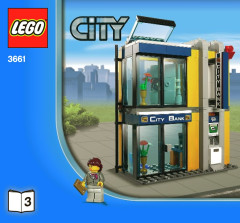 LEGO 3661 instructions page 1 – build guide