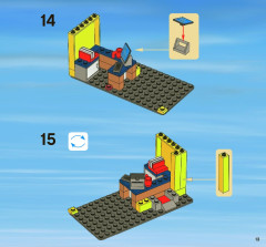 LEGO 3661 instructions page 13 – build guide