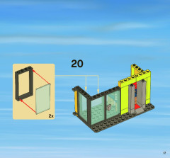 LEGO 3661 instructions page 17 – build guide