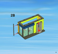 LEGO 3661 instructions page 23 – build guide
