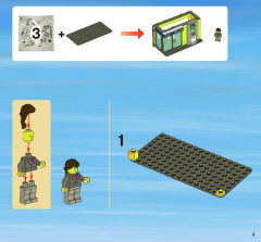 LEGO 3661 instructions page 3 – build guide
