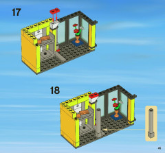 LEGO 3661 instructions page 45 – build guide