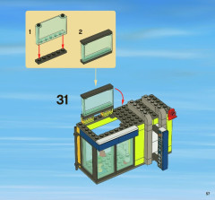 LEGO 3661 instructions page 57 – build guide