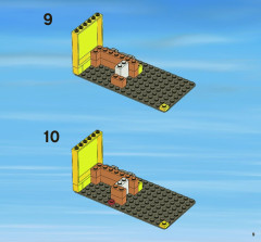 LEGO 3661 instructions page 9 – build guide