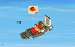 LEGO 3661 instructions page 14 – build guide