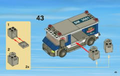LEGO 3661 instructions page 45 – build guide