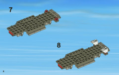 LEGO 3661 instructions page 8 – build guide