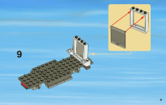 LEGO 3661 instructions page 9 – build guide