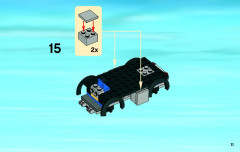 LEGO 3677 instructions page 11 – build guide