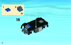 LEGO 3677 instructions page 12 – build guide