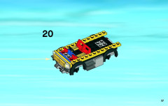 LEGO 3677 instructions page 17 – build guide