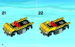 LEGO 3677 instructions page 18 – build guide