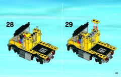 LEGO 3677 instructions page 23 – build guide