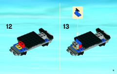 LEGO 3677 instructions page 9 – build guide