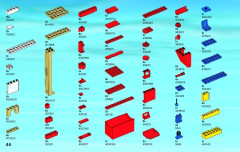 LEGO 3677 instructions page 44 – build guide