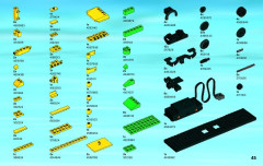 LEGO 3677 instructions page 45 – build guide