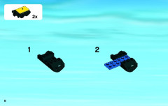 LEGO 3677 instructions page 6 – build guide