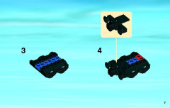 LEGO 3677 instructions page 7 – build guide