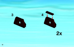 LEGO 3677 instructions page 12 – build guide